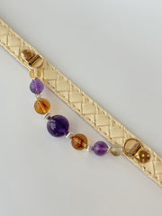Amethyst Citrine Harmony Collar