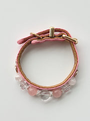Collar de Cuarzo Rosa Amor Suave
