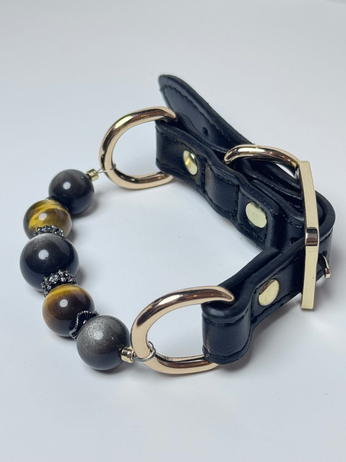 Collar de protección Ojo de Tigre Obsidiana
