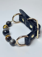 Collar de protección Ojo de Tigre Obsidiana