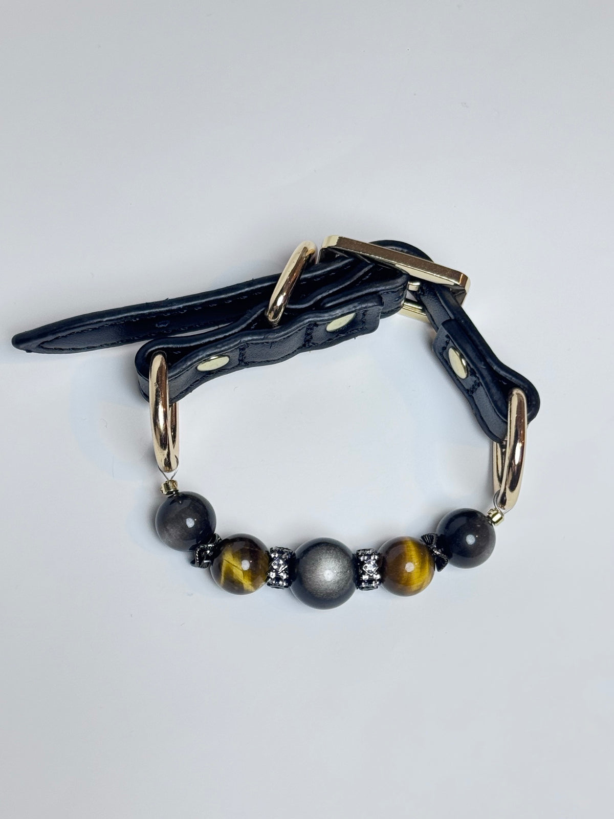 Collar de protección Ojo de Tigre Obsidiana