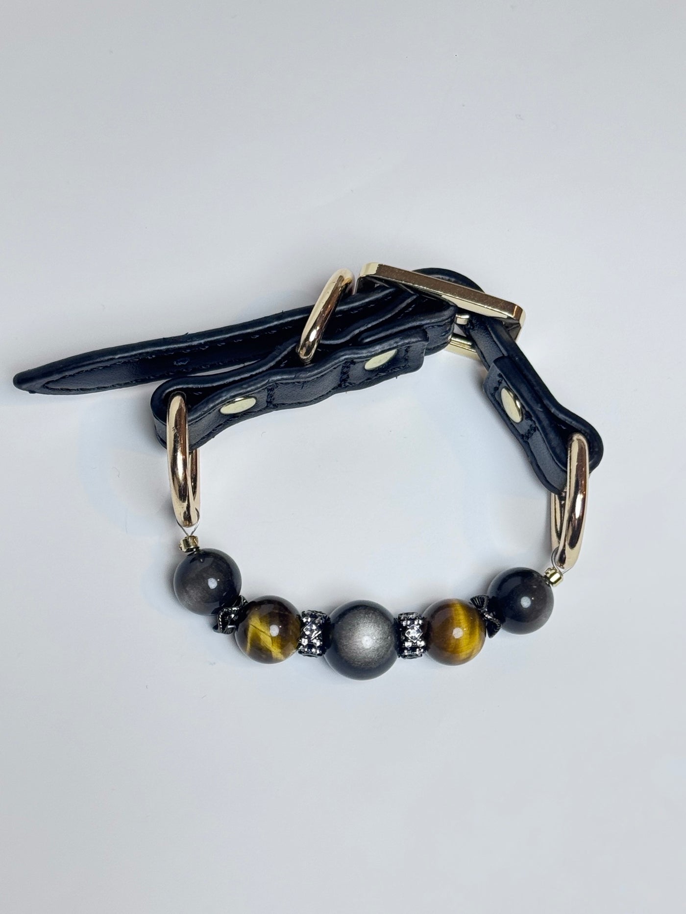 Collar de protección Ojo de Tigre Obsidiana
