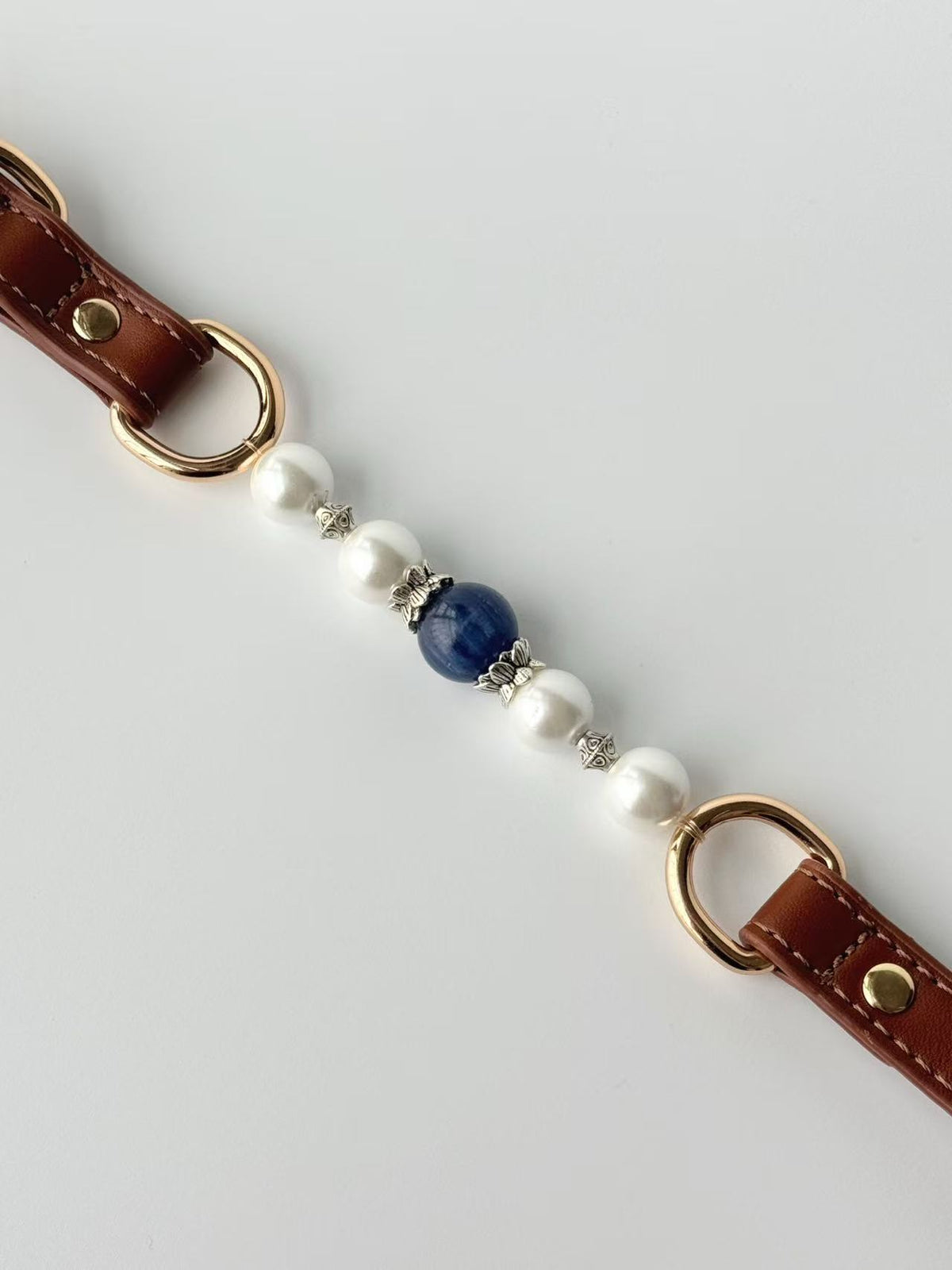 Kyanite & Pearl Collar