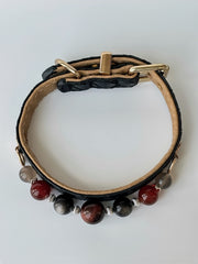Tigereye & Obsidian Guardian Collar
