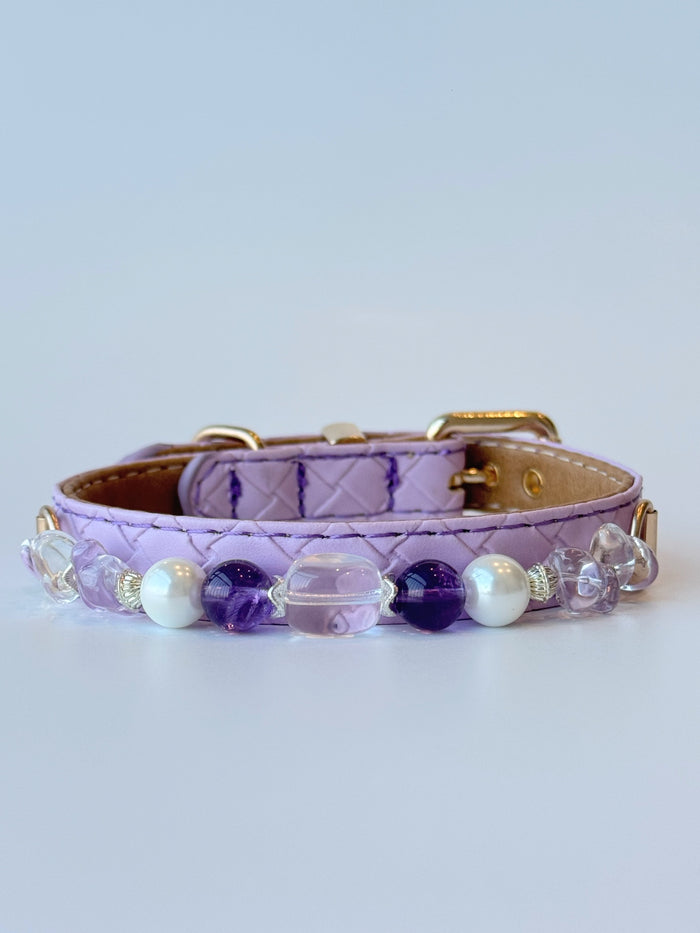 Clear Quartz & Amethyst Calm Collar