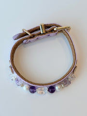 Clear Quartz & Amethyst Calm Collar