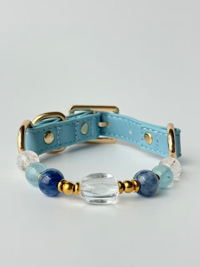 Clear Quartz & Kyanite Harmony Collar